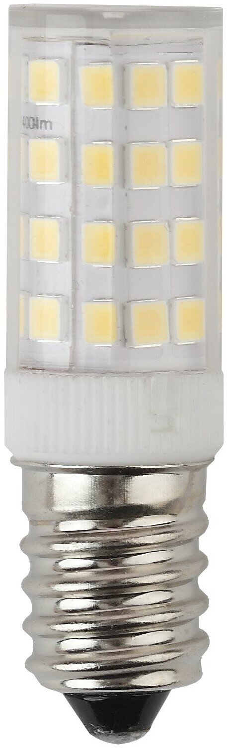 Светодиодная лампа ЭРА 5 Вт Е14 теплый свет