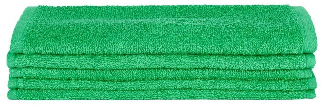 Набор полотенец "Barakat" махра; Ярко-зелёный; Набор из 5 штук