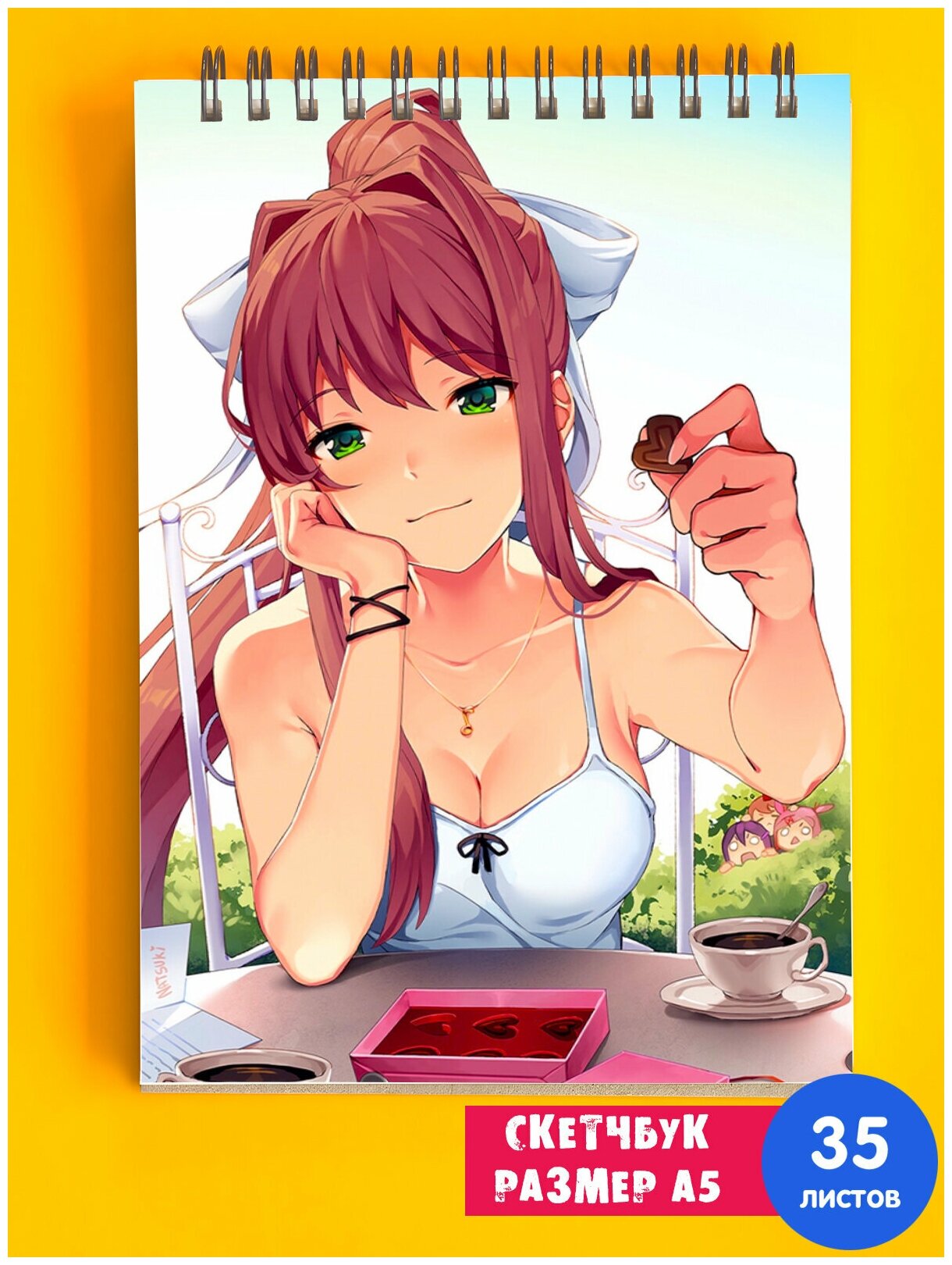 Альбом для рисования А5 Doki Doki Literature Club