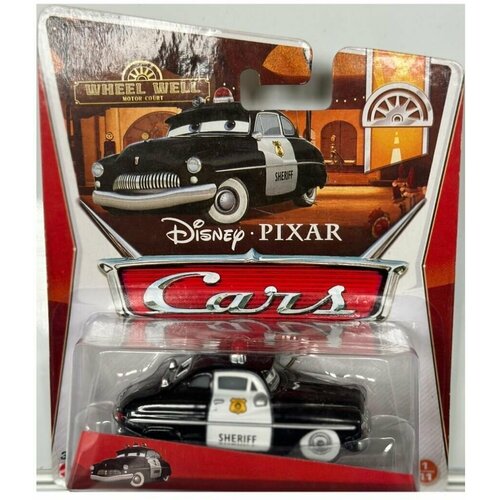 Машинка коллекционная DISNEY PIXAR Cars Mattel Герои мультфильмов Тачки Sheriff W1938/Y7199