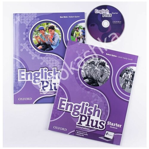 Комплект English plus starter, Students Book+Workbook+CD комплект face2face starter students book workbook cd