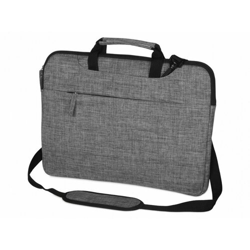 Сумка Plush c усиленной защитой ноутбука 15.6', серый