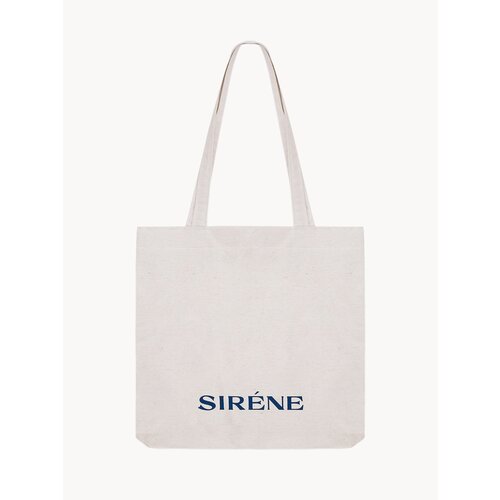 Сумка шоппер SIRENE, фактура гладкая, бежевый