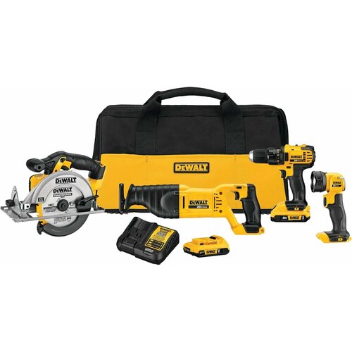 Набор DEWALT DCK423D2 USA 4 инструмента 2 АКБЗУ 57900₽
