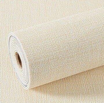 Изображение товара Панель самоклеящаяся в рулоне Светло-Бежевая/ Обои самоклеящиеся, 50х280 см_3 рул.