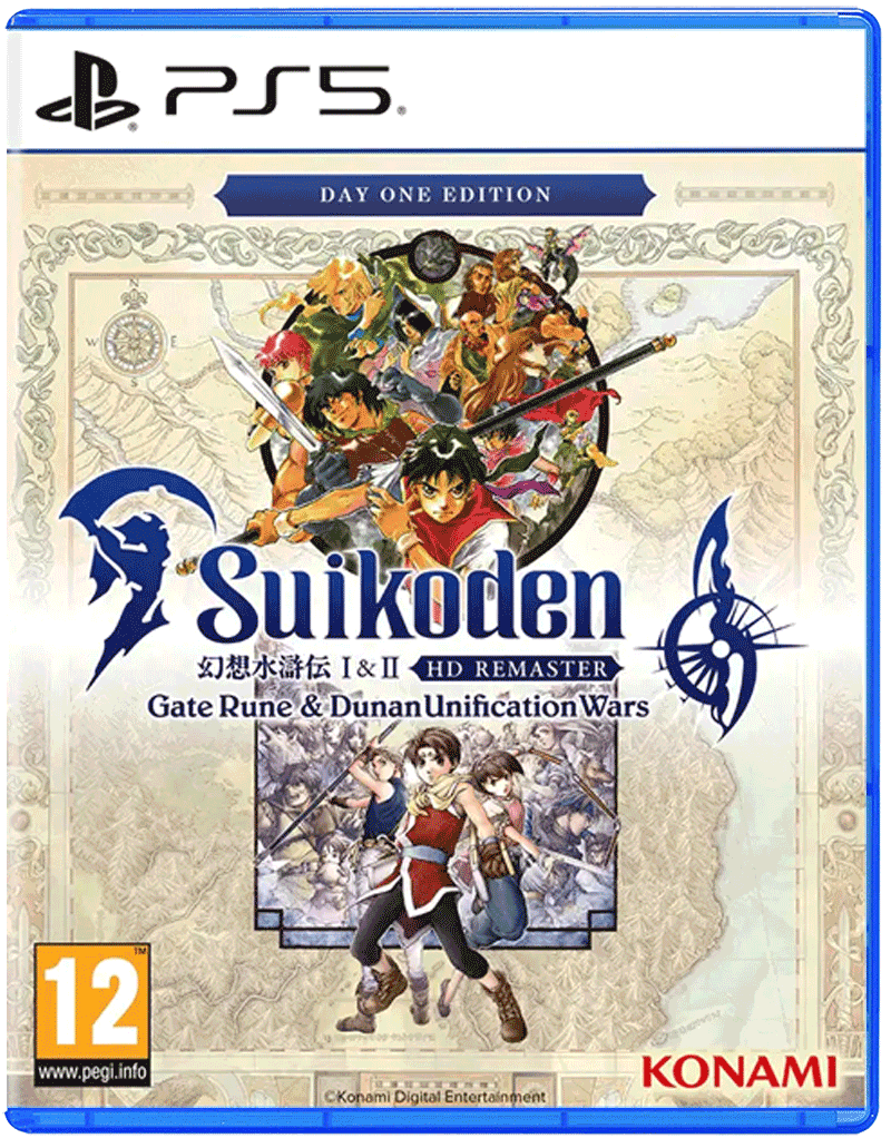 Suikoden I & II HD Remaster: Gate Rune and Dunan Unification Wars - Day One Edition [PS5, английская версия]