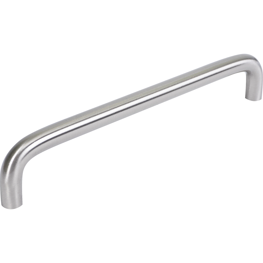 Ручка-скоба мебельная Jet 160 мм цвет никель