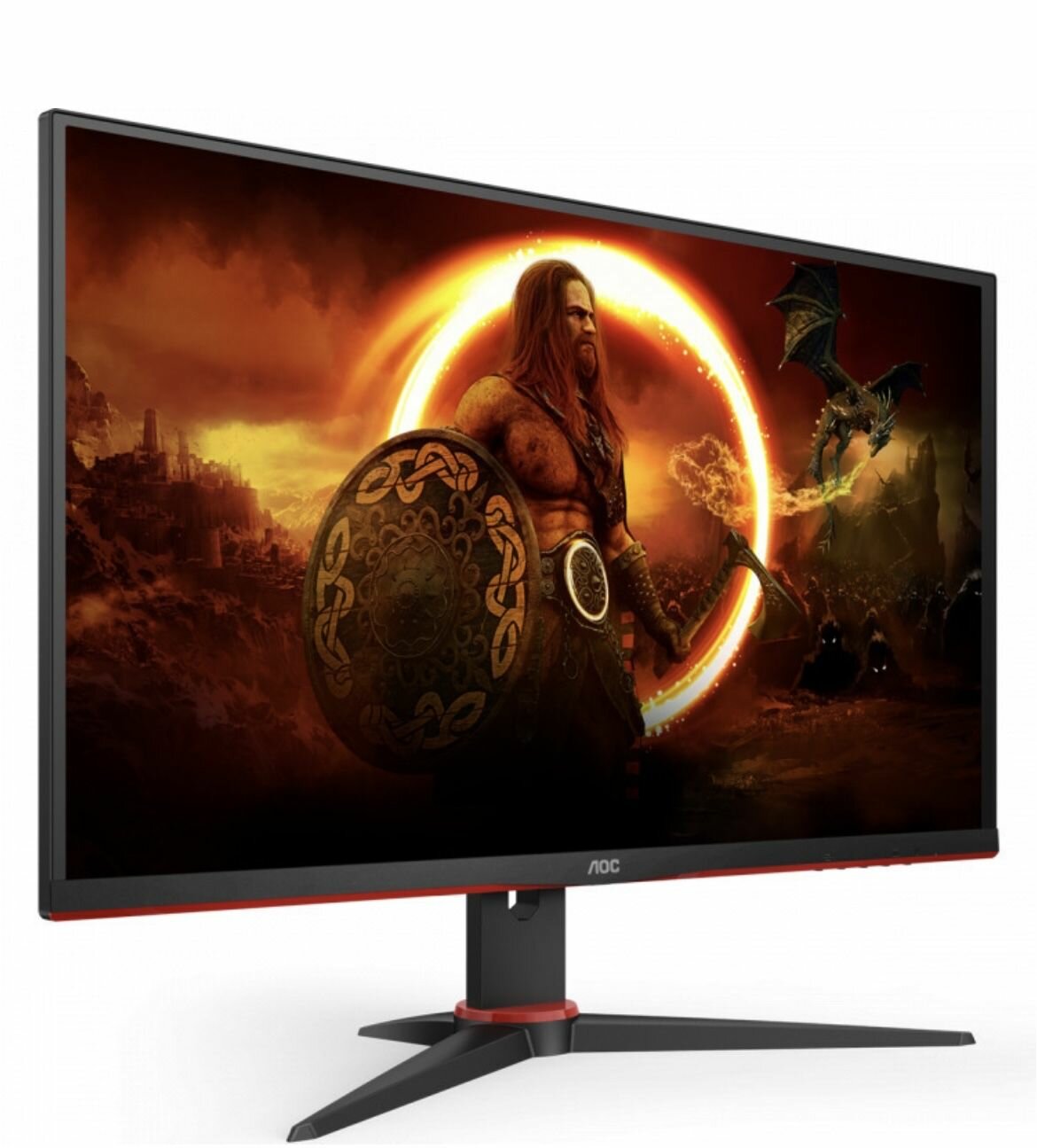 Монитор 23.8" AOC 24G2SAE/BK (VA, 165Hz, LCD, 1920x1080, D-sub, HDMI, DP)