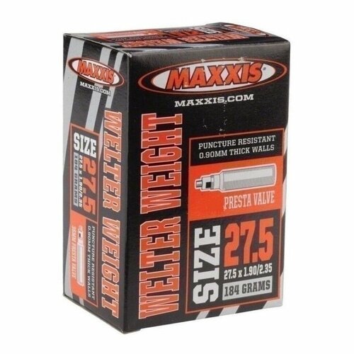 Камера Maxxis Welter Weight 27.5x1.50/1.75 0.8 мм вело нип. 48 мм (EIB75081400)