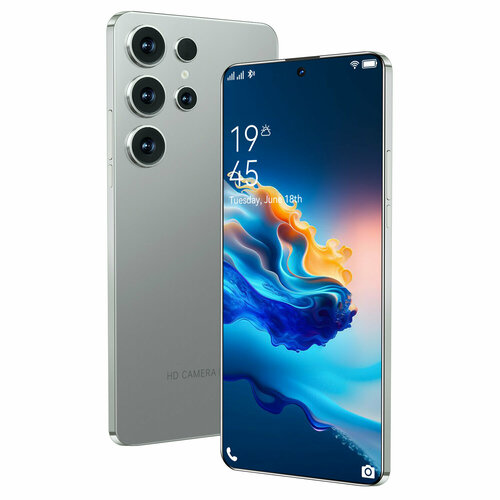 Смартфон S24 ULTRA 12512 ГБ глобальная русская версия сеть 4g две SIM-карты Android 14 67дюйма ударопрочная и водонепроницаемая защита мощные игровые функции гибкая камера длительное время автономной работыИнтерфейс Type-C 12999₽