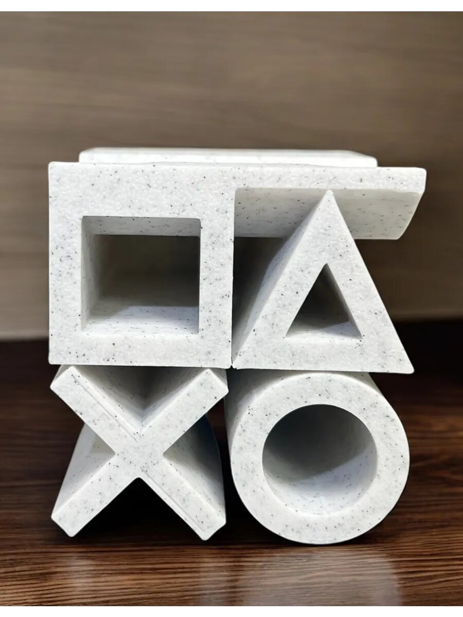 PS4 Подставка для геймпада (Мраморная) playstation 3D Печать — фото 1