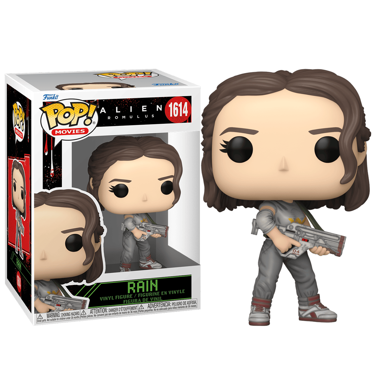 Фигурка Funko POP! Рэйн Каррадайн с импульсной винтовкой (Rain) #1614