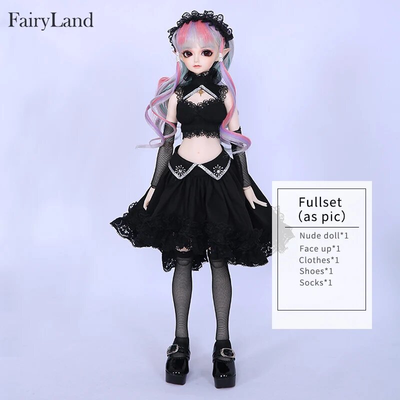 Кукла Eliya Minifee 1/4 Fairyland, Freestyle Make Up, Черный, Женский