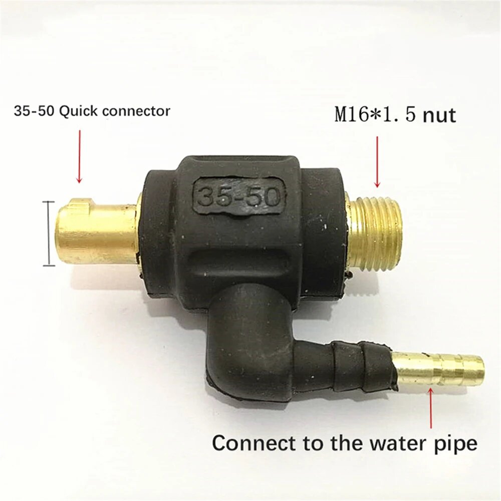 Переходник для воды 35-50, M16*1.5, черный