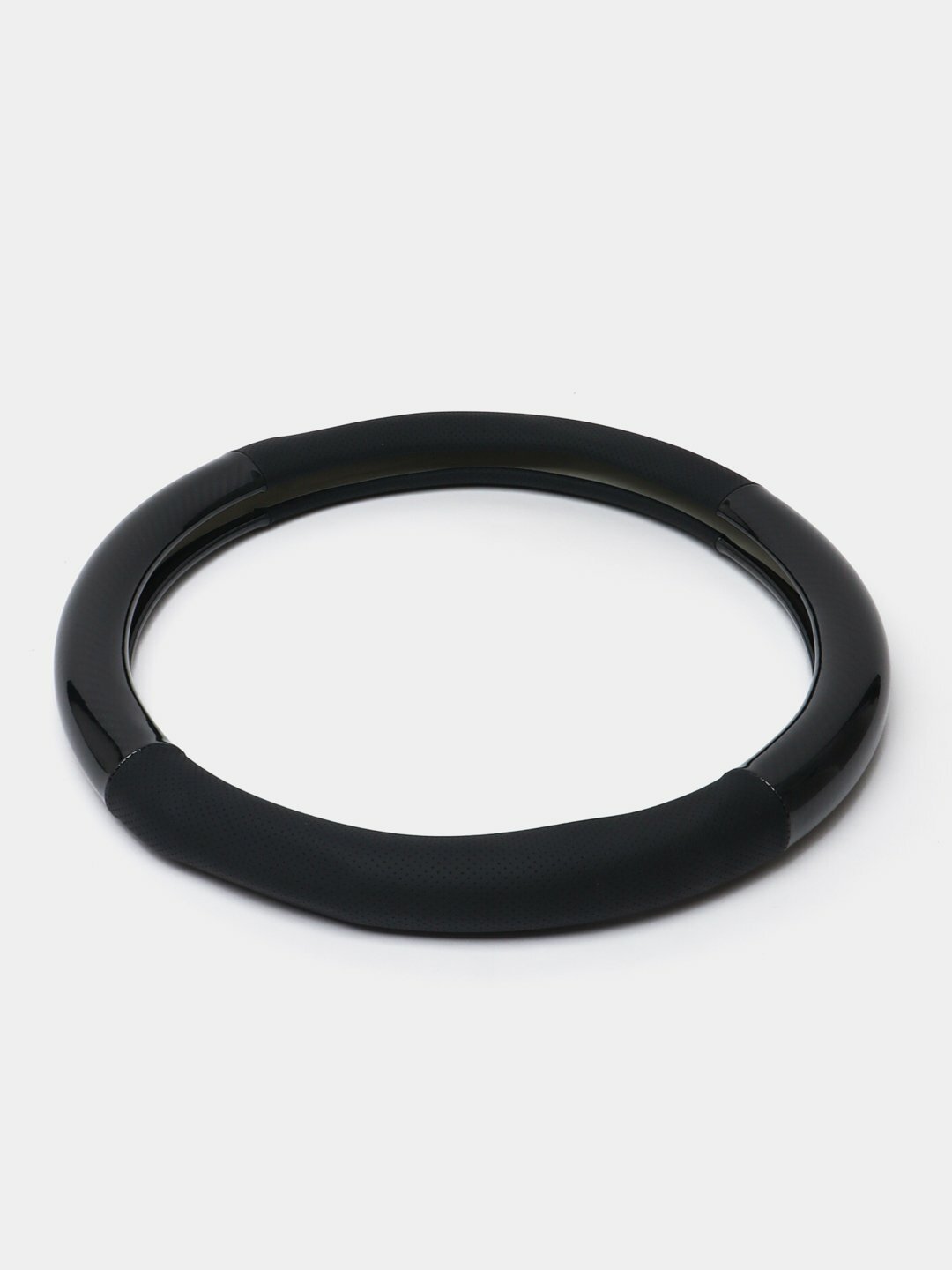 Карбоновый чехол на руль Chevrolet, перфорированный, универсальный — фото 1