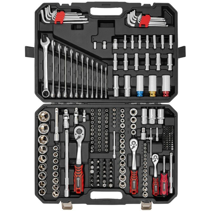 Набор инструментов FORCEKRAFT 222 предметов (большой набор)FK-42222-5