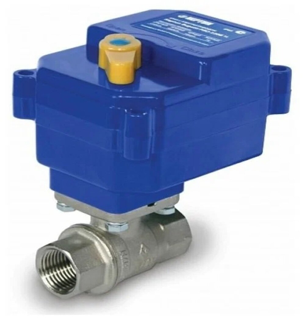 Шаровой кран Neptun  Bugatti Pro   220B  для воды  с электроприводом  1 2 