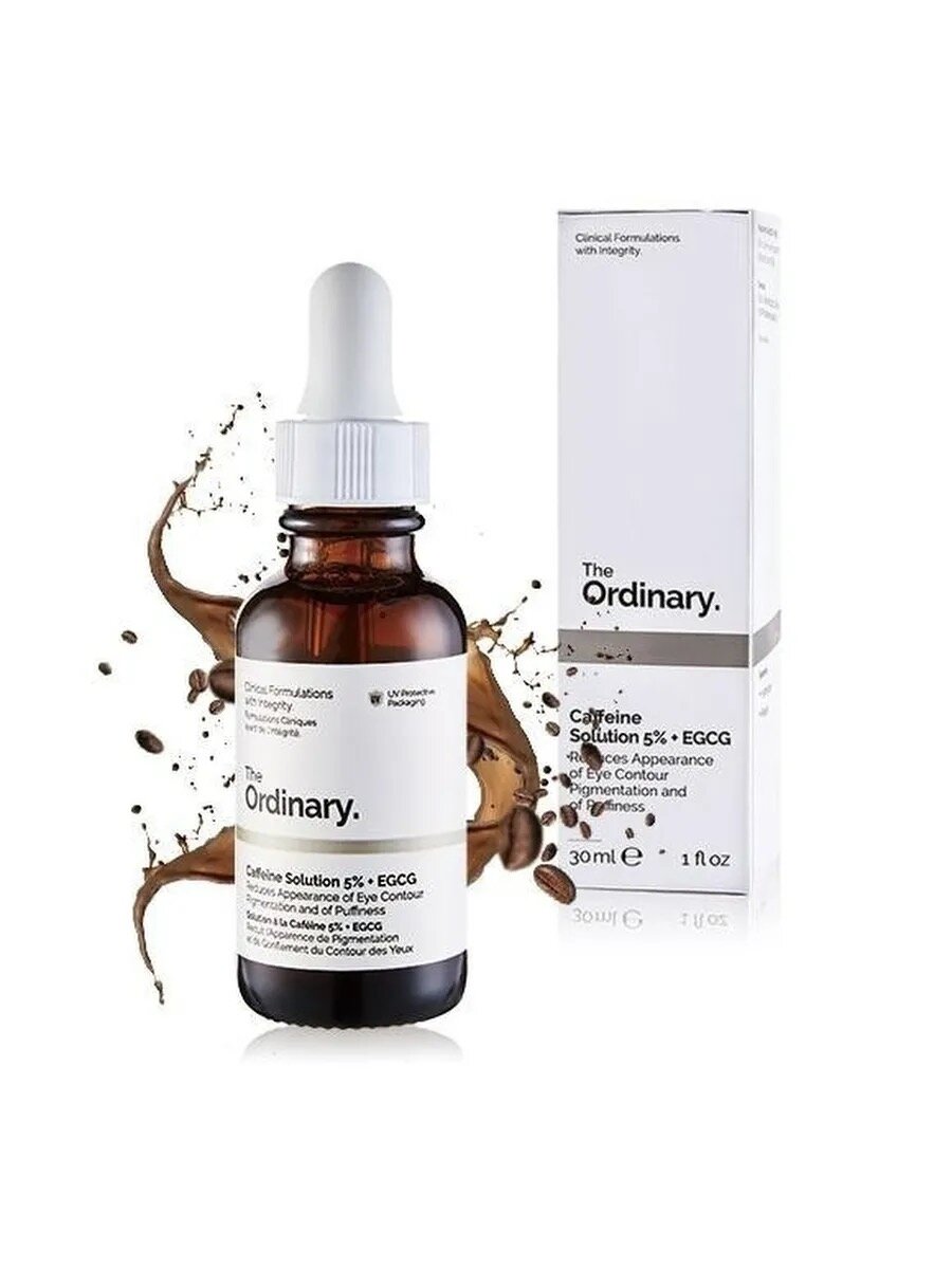 Сыворотка для лица The Ordinary Caffeine Solution 5% + EGCG 30ml — фото 1