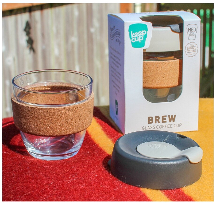 Кружка keepcup brew cork m 340 мл rosea