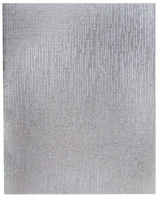 Тетрадь Hatber "Metallic", Серебро, 48 листов, в клетку, обложка бумвинил, блок офсет