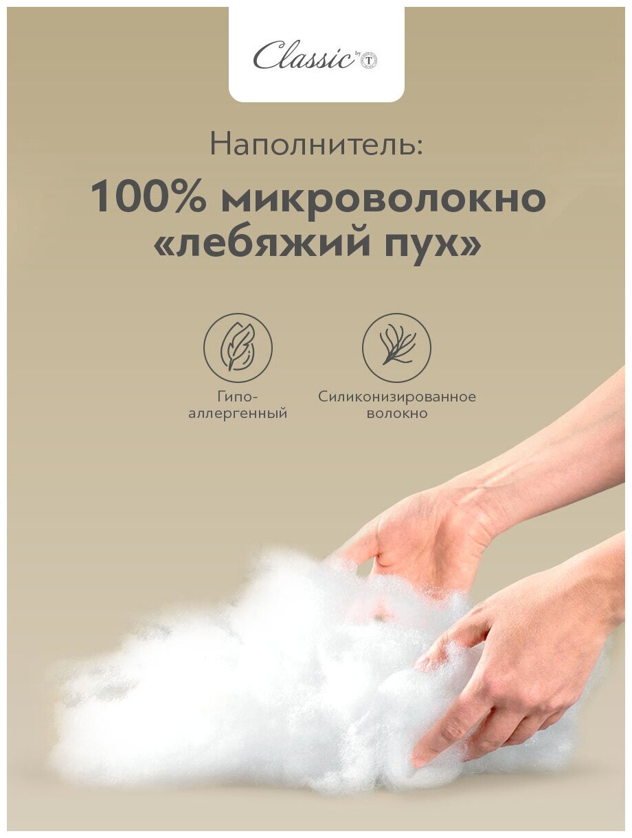 Скандинавия Одеяло 200х210,1пр.,микрофибра/синтетический пух Ultra Soft - фотография № 2