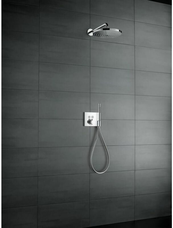 Смеситель для ванны Hansgrohe ShowerSelect 15765000 (внешняя монтажная часть)