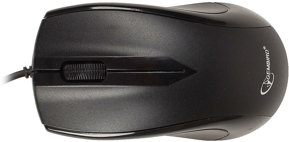 Мышь проводная Gembird MUSOPTI9-905U чёрный USB - фото №8