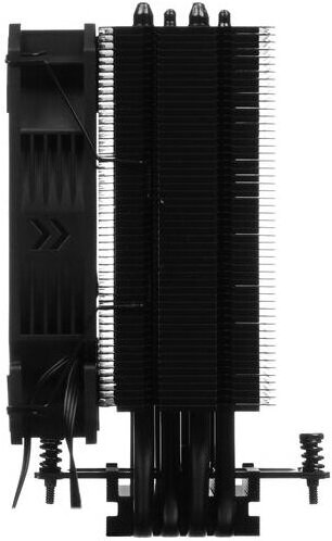 Кулер для процессора ZALMAN CNPS9X PERFORMA BLACK ARGB, 120mm FAN, 4 HEAT PIPES, 4-PIN PWM, 700-1800 RPM, 28DBA MAX, HYDRO BEARING, FULL SOCKET SUPPORT (CNPS9X PERFORMA BLACK ARGB) - фото №8
