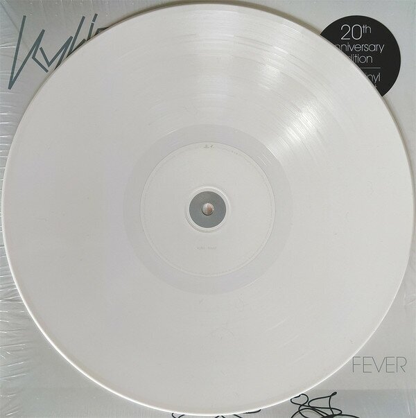 MINOGUE, KYLIE FEVER Limited 180 Gram White Vinyl Poster 12" винил WM - фото №7