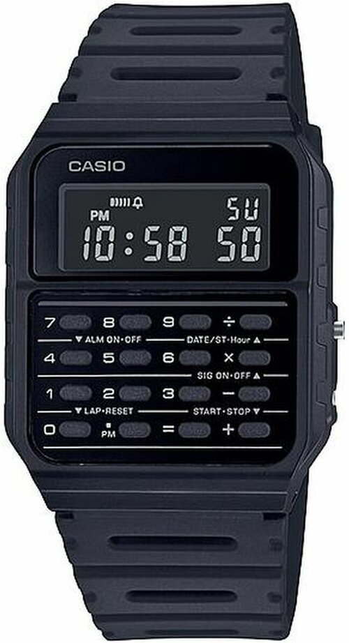 Наручные часы CASIO Японские часы Casio CA-53WF-1B мужские, черный