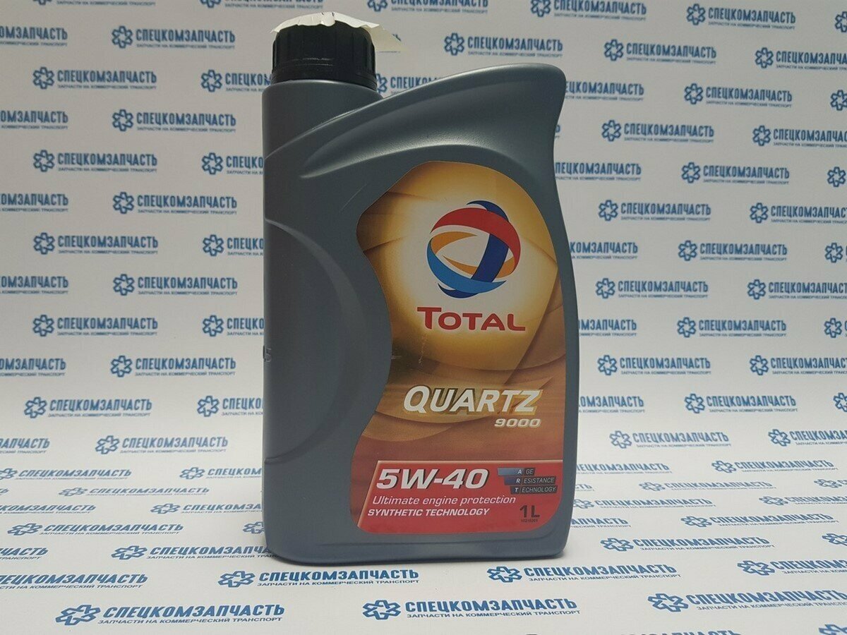 Полусинтетическое моторное масло TOTAL Quartz 9000 5W40