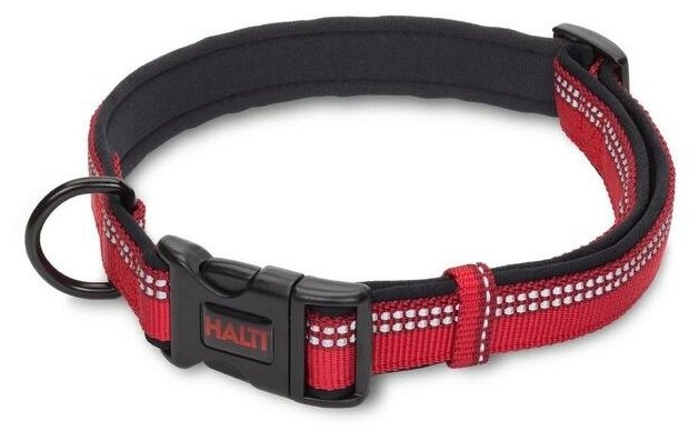 Ошейник для собак Company of Animals "HALTI Collar", красный, S, 25-35см (Великобритания)