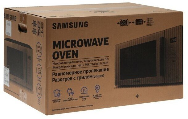 Микроволновая печь Samsung MS23T5018AG/BW - фотография № 5