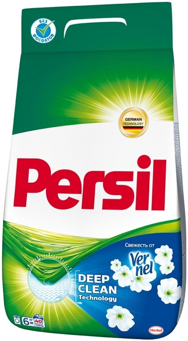 Стиральный порошок Persil Свежесть от Vernel, 6 кг