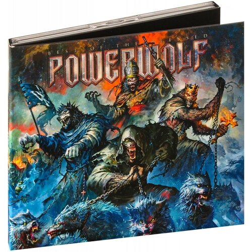 Powerwolf - Best Of The Blessed. 2 LP powerwolf return in bloodred cd