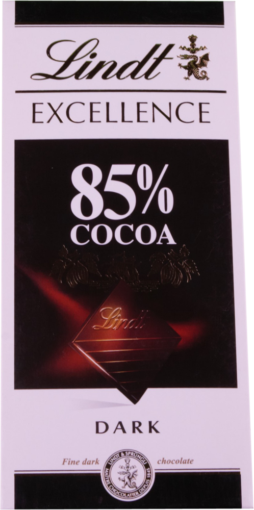 Шоколад LINDT EXCELLENCE 85% какао, 100г - фотография № 13