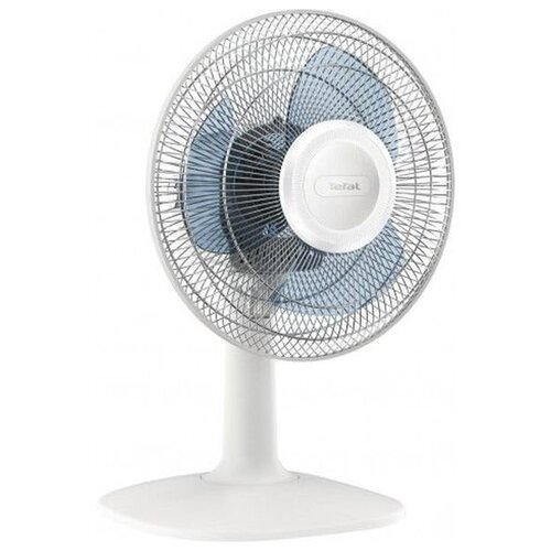 Вентилятор настольный Tefal Essential VF2310F0 28Вт скоростей2 белыйголубой 997300₽