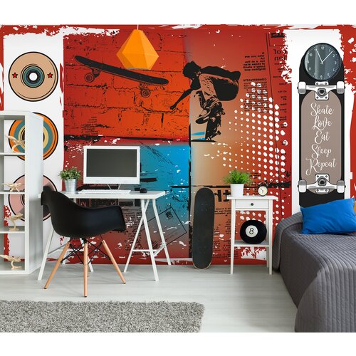 Фотообои на стену флизелиновые 3d детские Граффити 400x270 Luxury Walls AM12404