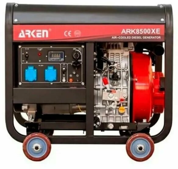 Дизельный генератор Arken ARK 8500 XE 6,5 кВт - фотография № 3