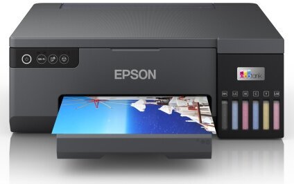 Принтер струйный Epson L8058, цветн, A4, черный