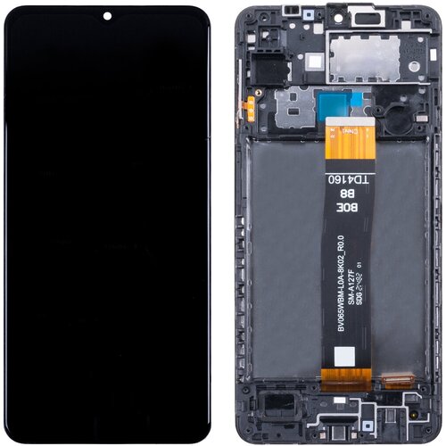 Дисплей для Samsung Galaxy A12 Nacho A127F модуль Черный - Premium Ref. (SP) дисплей для samsung a127f galaxy a12 nacho в сборе с тачскрином черный
