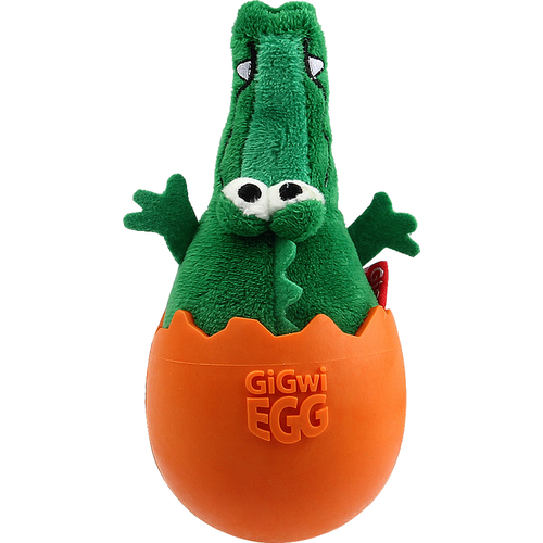 GiGwi Egg Крокодил с пищалкой (0.13 кг) (2 штуки)