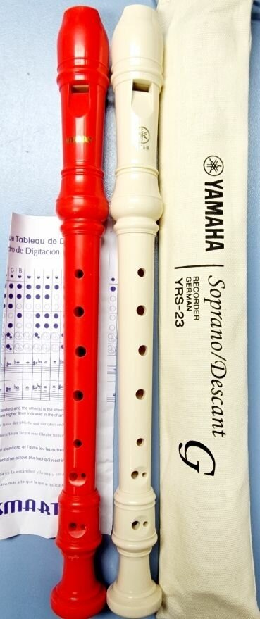 Блок-флейта сопрано Smart HY-26G RE (аналог Yamaha YRS-23) - фотография № 1