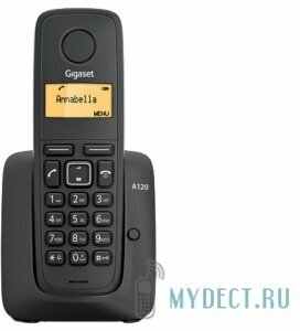 Радиотелефон Siemens Gigaset A120 (black)