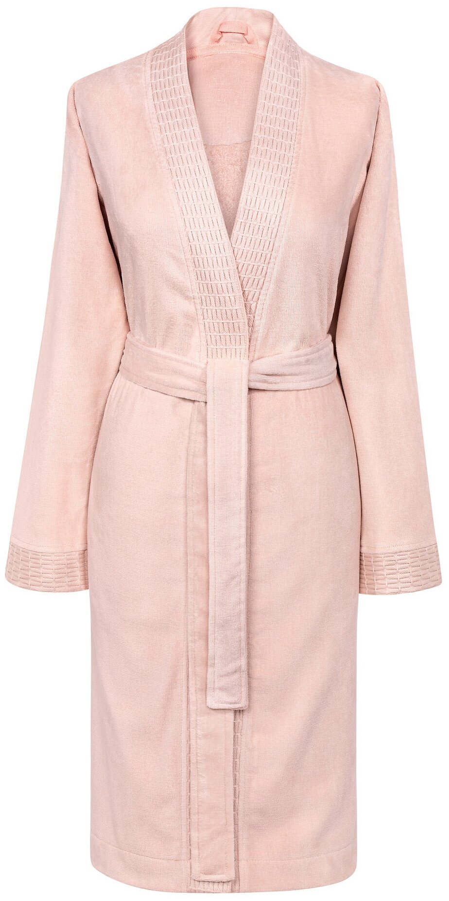 ESTIA Банный халат Филоменто цвет: розовый (XL) - фотография № 2