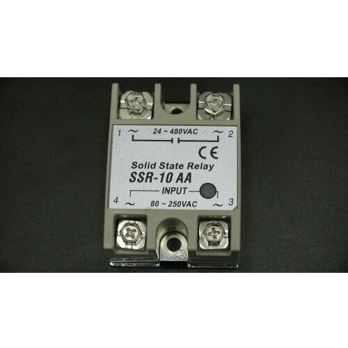 Твердотельное реле SSR-10AA, 10 ампер solid state relay ssr 10aa 25aa 40aa 10a 25a 40a actually 80 250v ac to 24 380v ac ssr 10aa 25aa 40aa relay solid state