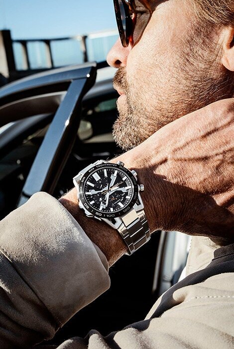 Наручные часы CASIO, черный/серебристый — фото 1