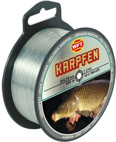 Леска монофильная Wft Zielfisch KARPFEN (карп) 400/028