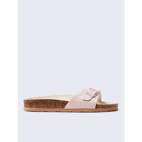 фото Женские сланцы pepe jeans london,цвет 305 розовый,размер 39