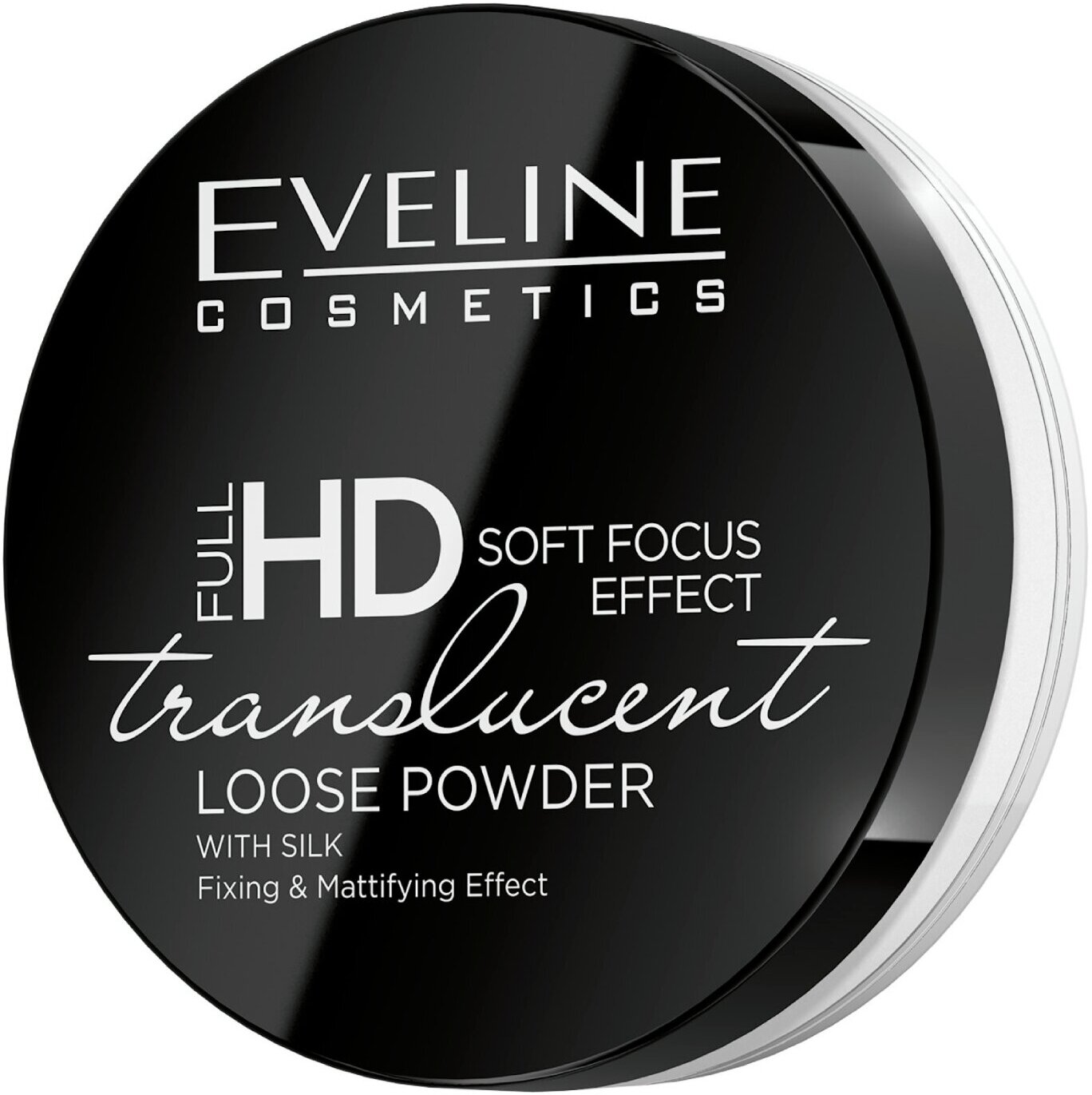 EVELINE Пудра транспарентная Full HD Mineral Loose Powder фиксирующая, 6 г, Translucent